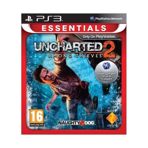 Uncharted 2 Among Thieves PS3 (fémtok,használt)