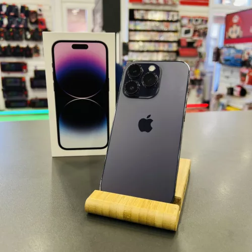 Apple iPhone 14 Pro Max Deep Purple 128GB (használt, független, 6 hónap jótállás) 92% AKKUMLÁTOR