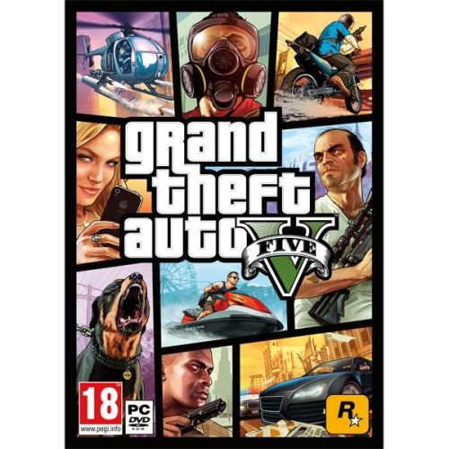 Grand Theft Auto V (GTA 5) (dobozos kiadás!) PC