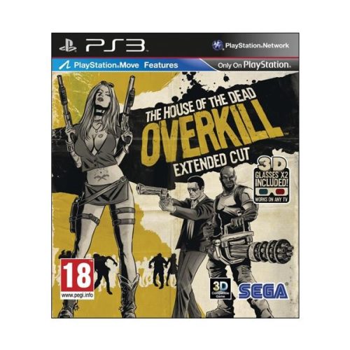 The House of the Dead Overkill - Extended Cut PS3 (használt, karcmentes)