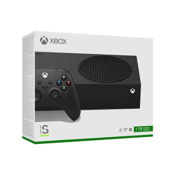   Xbox Series S 1 TB Carbon Black Fekete (használt, 6 hónap jótállás)