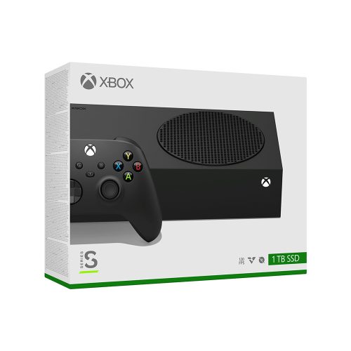 Xbox Series S 1 TB Carbon Black Fekete (használt, 6 hónap jótállás)