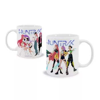 K-POP Demon Hunters – Huntrix fehér bögre
