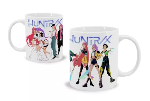 K-POP Demon Hunters – Huntrix fehér bögre