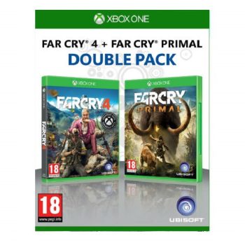 Far Cry 4 + Far Cry Primal Xbox One (használt, karcmentes)