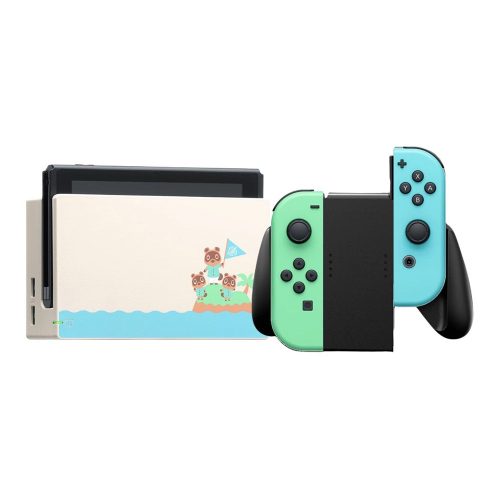Nintendo Switch Animal Crossing New Horizons Limited Edition gépcsomag V2 (használt, 6 hónap jótállás)