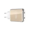 Dotfes C01 Hálózati adapter, 2 kimenettel (arany)