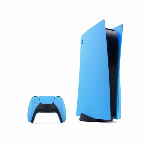 PlayStation®5 (PS5) Console Cover konzolborító Starlight Blue (kék) LEMEZES GÉPHEZ
