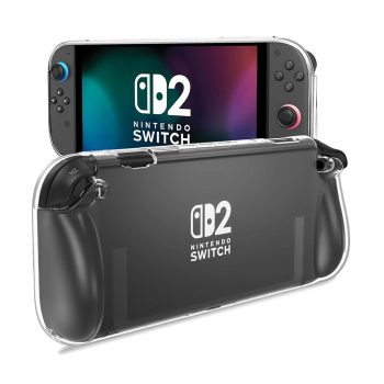 Switch 2 szilikon védőtok - Átlátszó