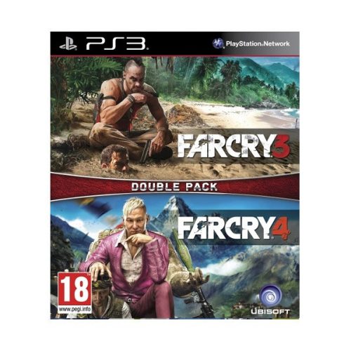 Far Cry 3  Far Cry 4 Double Pack PS3 (használt, karcmentes)