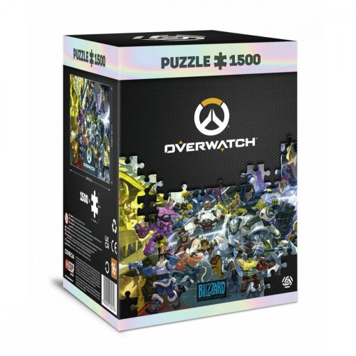 Overwatch: Heroes Collage kirakós Puzzle (1500 db)