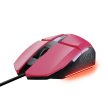 Trust Gaming GXT 109P Felox Megvilágított gamer egér - Rózsaszín (25068)