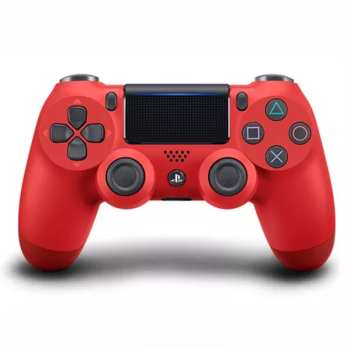 Playstation 4 (PS4) Dualshock 4 kontroller V2 Piros (használt, 1 hónap jótállás)