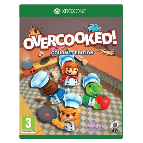 Overcooked Gourmet Edition Xbox One (használt,karcmentes)