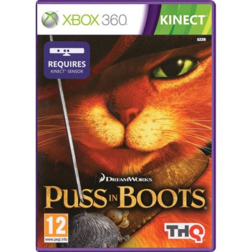 Puss In Boots Xbox 360 Kinect szükséges (használt,karcmentes)
