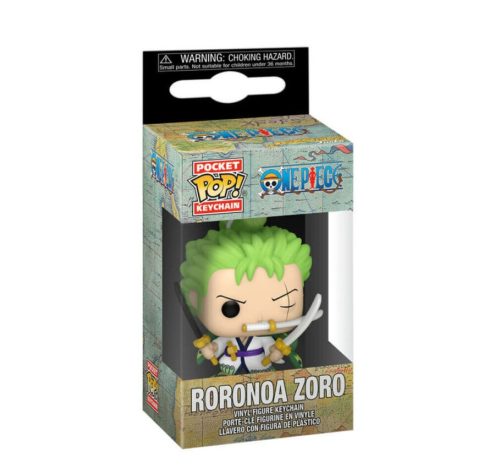 Funko POP! One Piece Roronoa Zoro kulcstartó