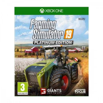   Farming Simulator 19 Platinum Edition Xbox One (használt, karcmentes)