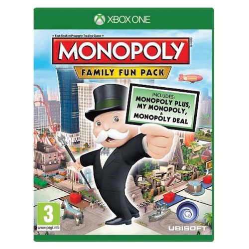 Monopoly Family Fun Pack Xbox one (használt,karcmentes)