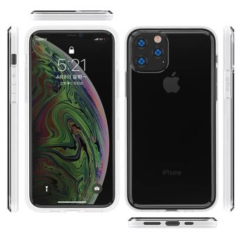 Basic ütésálló, átlátszó tok, iPhone 12 Mini