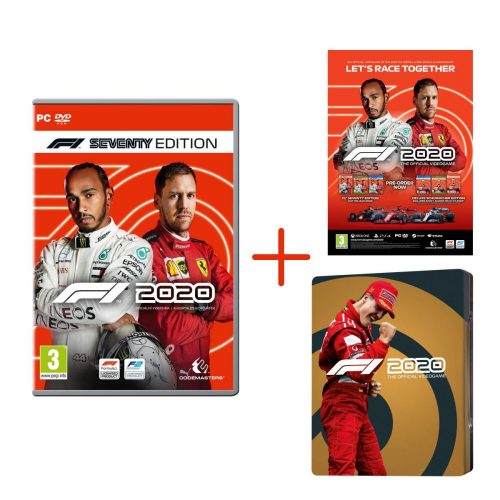F1 2020 Seventy Edition PC + Ajándék Fémtok és poszter!
