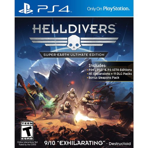 Helldivers Super-Earth Ultimate Edition PS4 (használt, karcmentes)