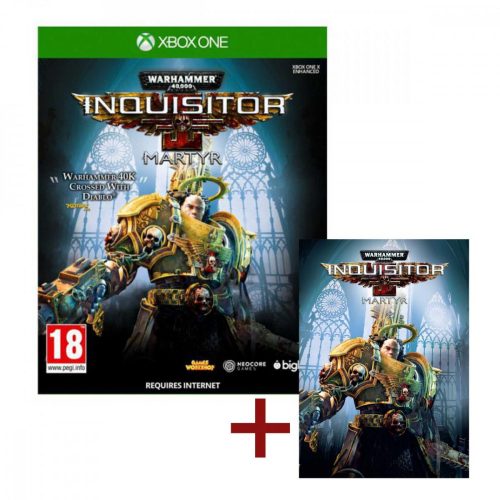 Warhammer 40K Inquisitor Martyr Xbox One (magyar feliratos) (használt, karcmentes)