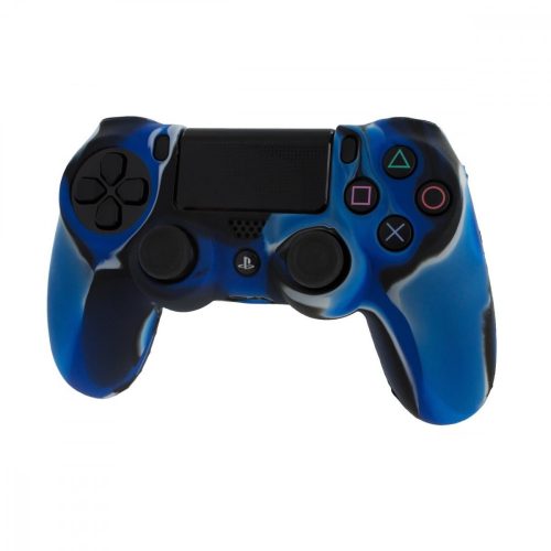 ZedLabz Szilikon Védőtok PS4 Dualshock 4-hez (kék camo)