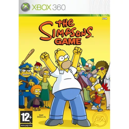 The Simpsons Game Xbox 360 (Német,használt, karcmentes)