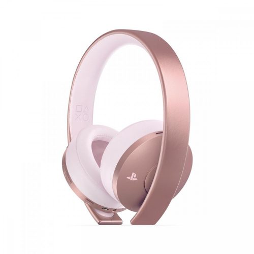 Sony Gold Wireless Headset (7-1 Virtual Surround) PS4 (Rose Gold)