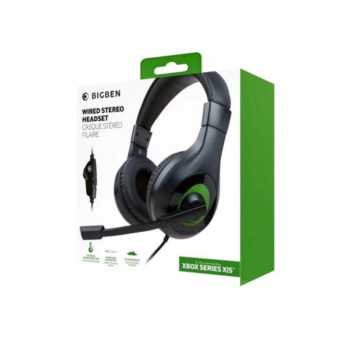 Bigben Stereo Gaming Headset V1 Xbox One / Series S|X Fekete