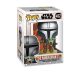 Funko POP! Star Wars: The Mandalorian - Mando Flying with Jet figura