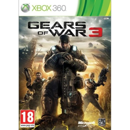 Gears of War 3 Xbox 360 (magyar felirat) (használt, karcmentes)