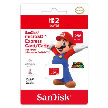 Switch 2 memória kártya
