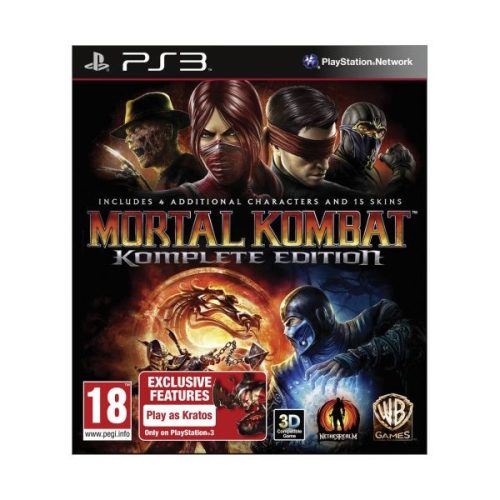 Mortal Kombat Komplete Edition PS3 (használt, karcmentes)