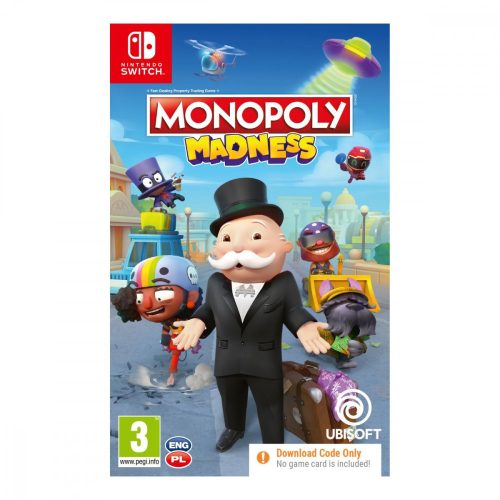 Monopoly Madness Switch (CSAK LETÖLTŐKÓD)