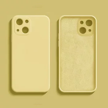 Gumis TPU sárga tok iPhone 13 Mini