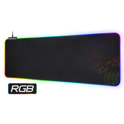 Spirit of Gamer Egérpad, RGB színekben világít, XXL 857mm x 330mm - SOG-PADXXLRGB