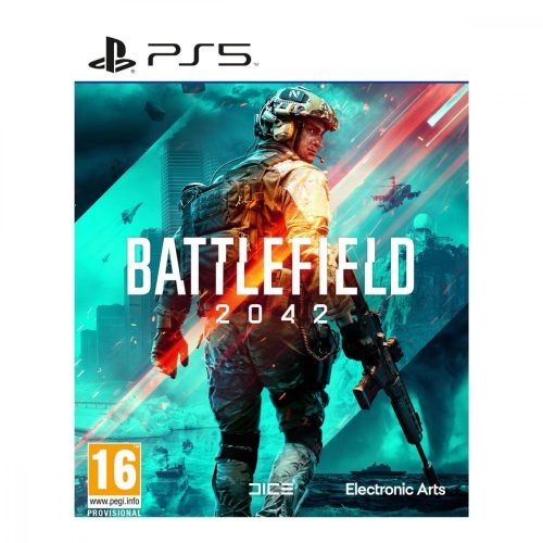 Battlefield 2042 PS5 + Ajándék Fémtok (használt, karcmentes)