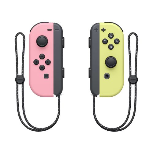 Nintendo Switch Joy-Con Kontroller Pasztel Rózsaszín / Sárga (használt, 1 hónap jótállás)
