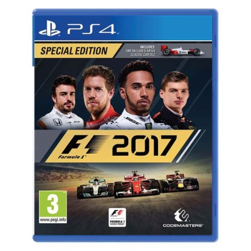 F1 2017 PS4 (használt, karcmentes)