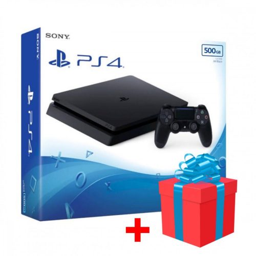 Playstation 4 (PS4) Slim 500 GB gépcsomag + 5 db választható játék