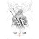 The Witcher 3 Wild Hunt Poszter Fehér (FP4940)