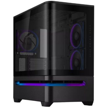 Asus Prime AP202 RGB Tempered Glass fekete (90DC00P0-B19000)