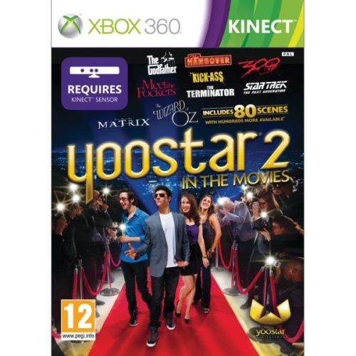 Yoostar 2 In the Movies Kinect szükséges! Xbox 360 (használt, karcmentes)