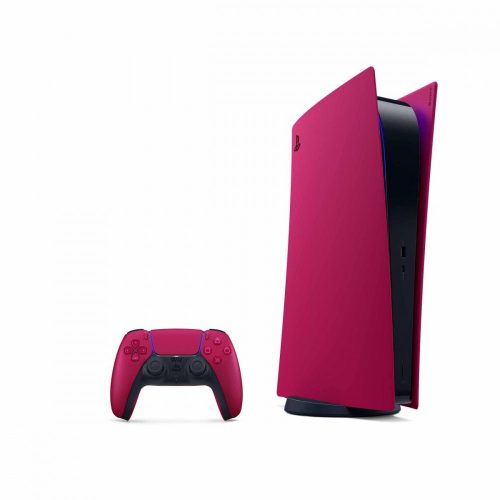 PlayStation®5 (PS5) Digital Edition Console Cover konzolborító Cosmic Red (piros) DIGITÁLIS GÉPHEZ
