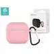 DEVIA SZILIKON TOK AIRPODS 3 FÜLHALLGATÓHOZ - PINK