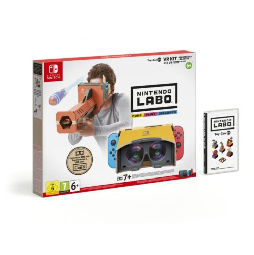 Nintendo Labo VR Kit Starter Set + Blaster Toy-Con 04 Switch