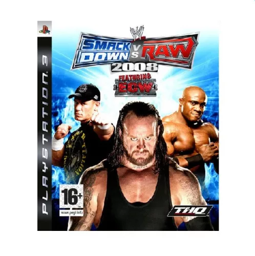 WWE Smack Down vs Raw 2008 PS3 (használt, karcmentes)