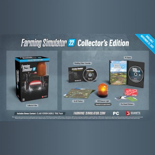 Farming Simulator 22 Collectors Edition PC (magyar felirattal!) + Ajándék DLC!