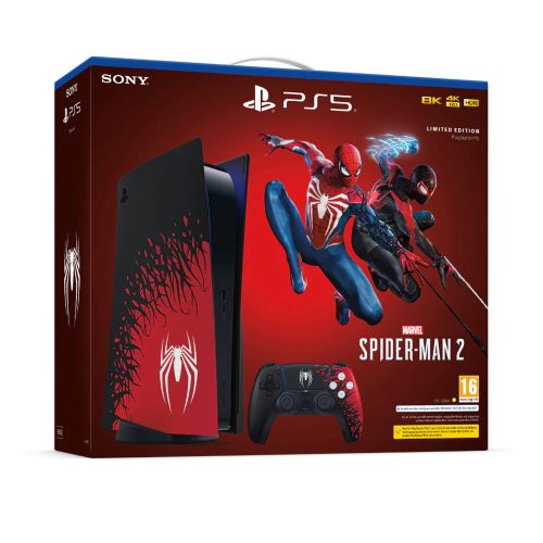 PlayStation®5 (PS5) Spider-Man 2 Limited Edition (LEMEZOLVASÓVAL) (használt, 6 hónap jótállás)